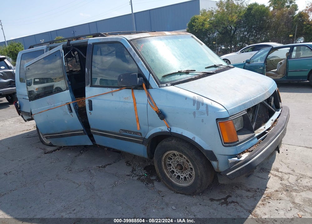 1992 CHEVROLET ASTRO VIN: 1GNDM19ZXNB137401
