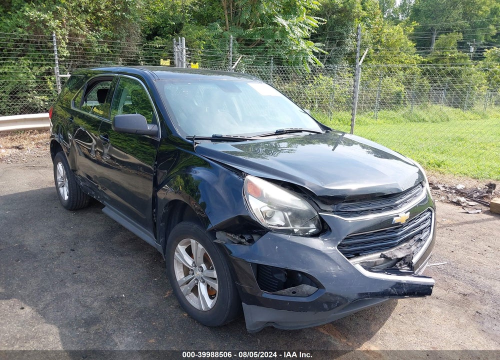 2017 CHEVROLET EQUINOX LS VIN: 2GNALBEK5H1519389