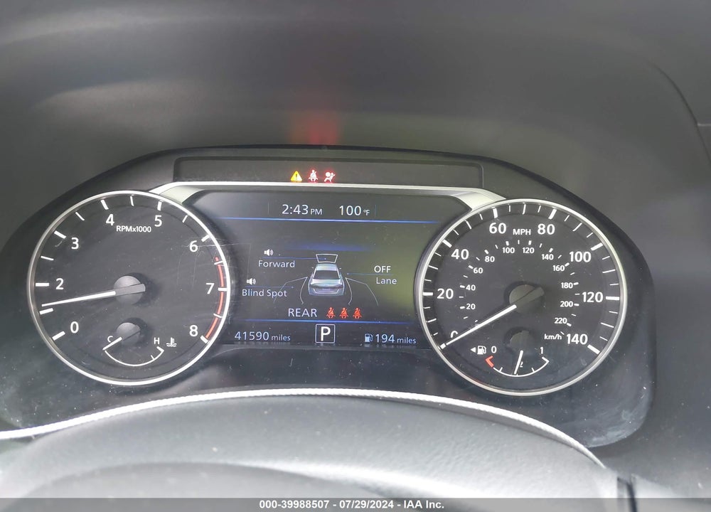 2023 NISSAN ALTIMA SV FWD VIN: 1N4BL4DV8PN326239