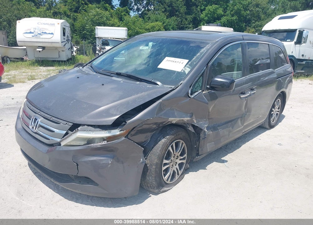 2012 HONDA ODYSSEY EXL VIN: 5FNRL5H68CB108392