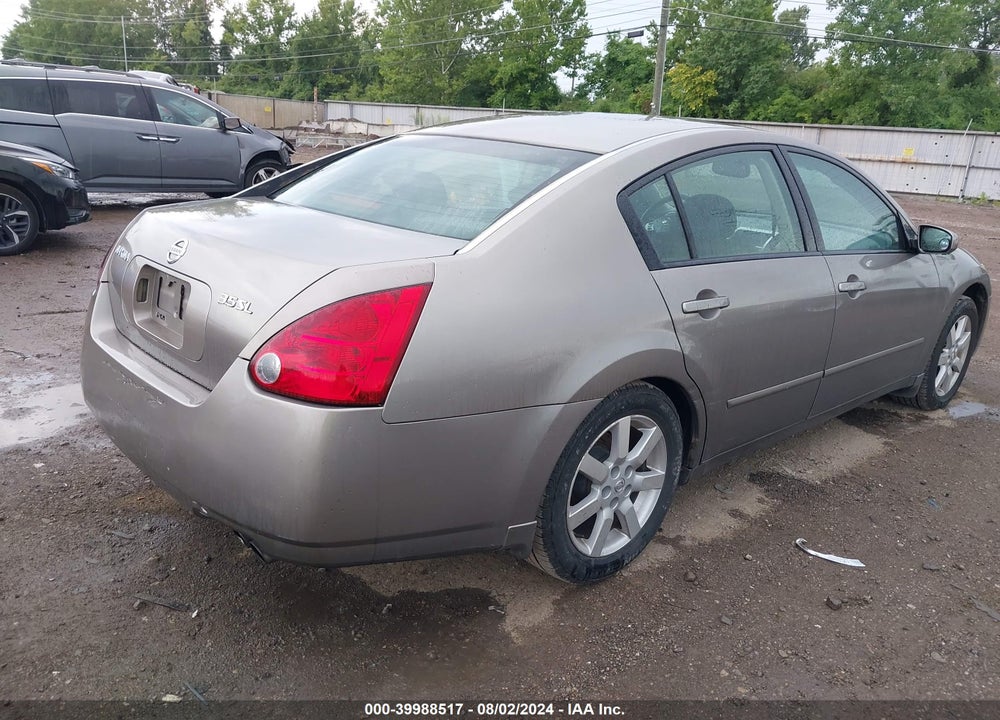 2006 NISSAN MAXIMA 3.5 SL VIN: 1N4BA41E46C830775