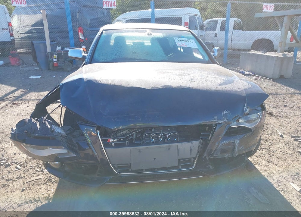 2012 AUDI S4 3.0 PREMIUM PLUS VIN: WAUBGAFL9CA028046