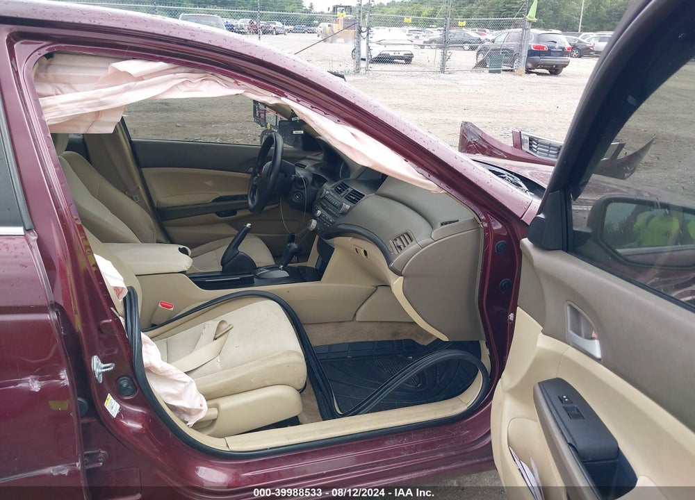 2009 HONDA ACCORD 2.4 LX VIN: 1HGCP26309A101280