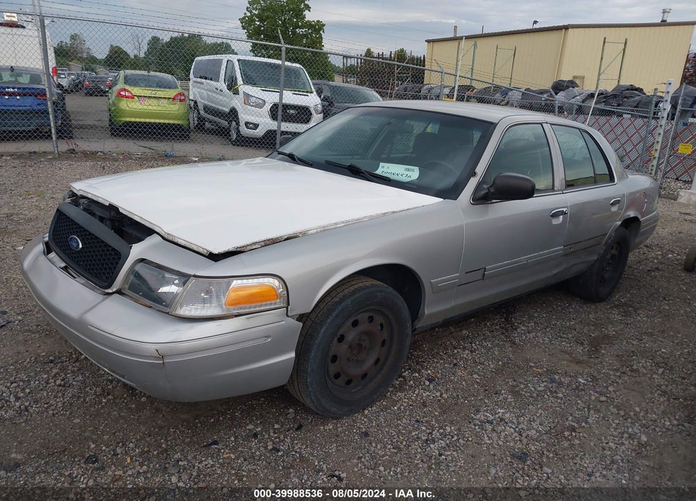 2008 FORD CROWN VICTORIA POLICE/POLICE INTERCEPTOR VIN: 2FAFP71VX8X158924