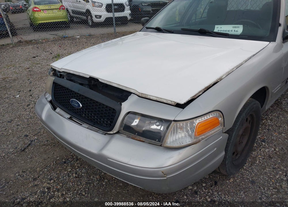 2008 FORD CROWN VICTORIA POLICE/POLICE INTERCEPTOR VIN: 2FAFP71VX8X158924