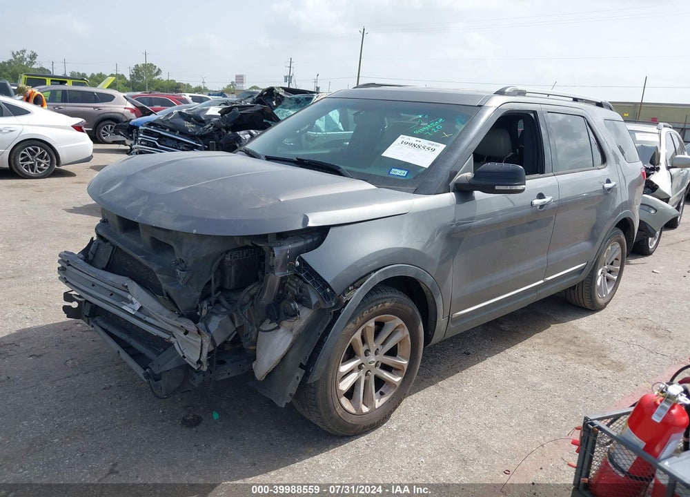 2013 FORD EXPLORER XLT VIN: 1FM5K7D86DGB26333