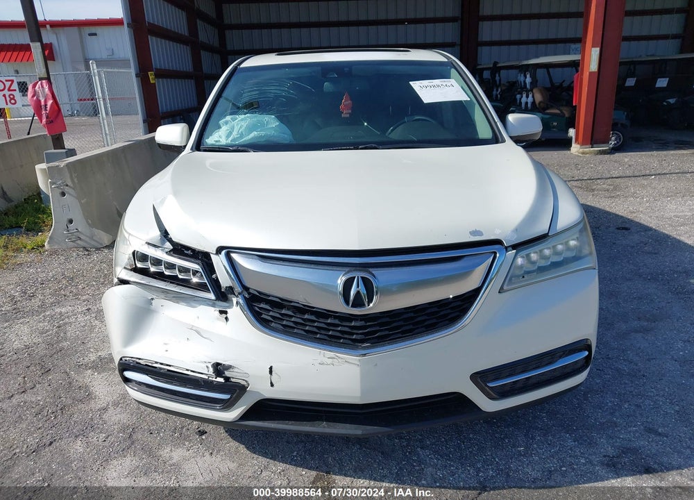 2015 ACURA MDX TECHNOLOGY PACKAGE VIN: 5FRYD3H46FB010573