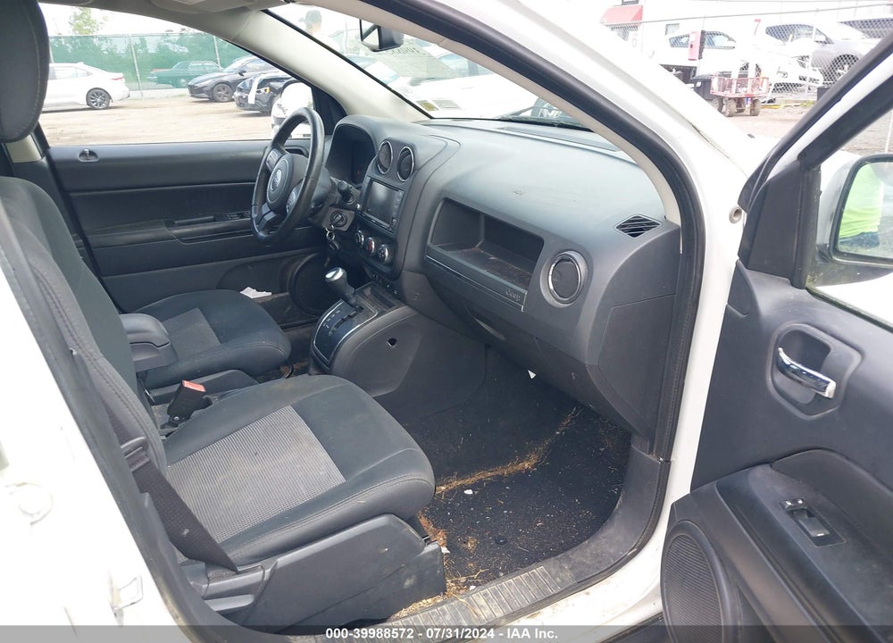 2012 JEEP COMPASS LATITUDE VIN: 1C4NJDEB3CD621749