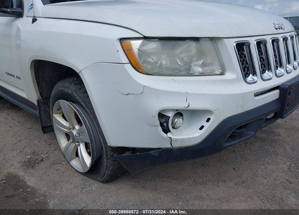 2012 JEEP COMPASS LATITUDE VIN: 1C4NJDEB3CD621749
