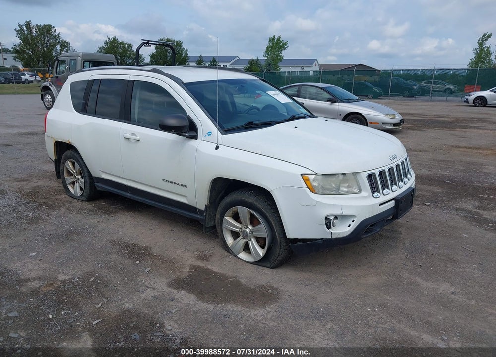 2012 JEEP COMPASS LATITUDE VIN: 1C4NJDEB3CD621749