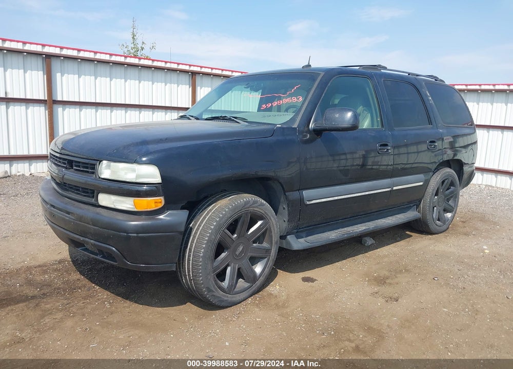 2002 CHEVROLET TAHOE LT VIN: 1GNEC13Z92R276888