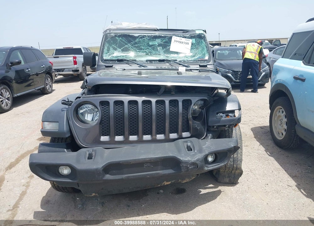 2019 JEEP WRANGLER UNLIMITED SPORT S 4X4 VIN: 1C4HJXDNXKW592540