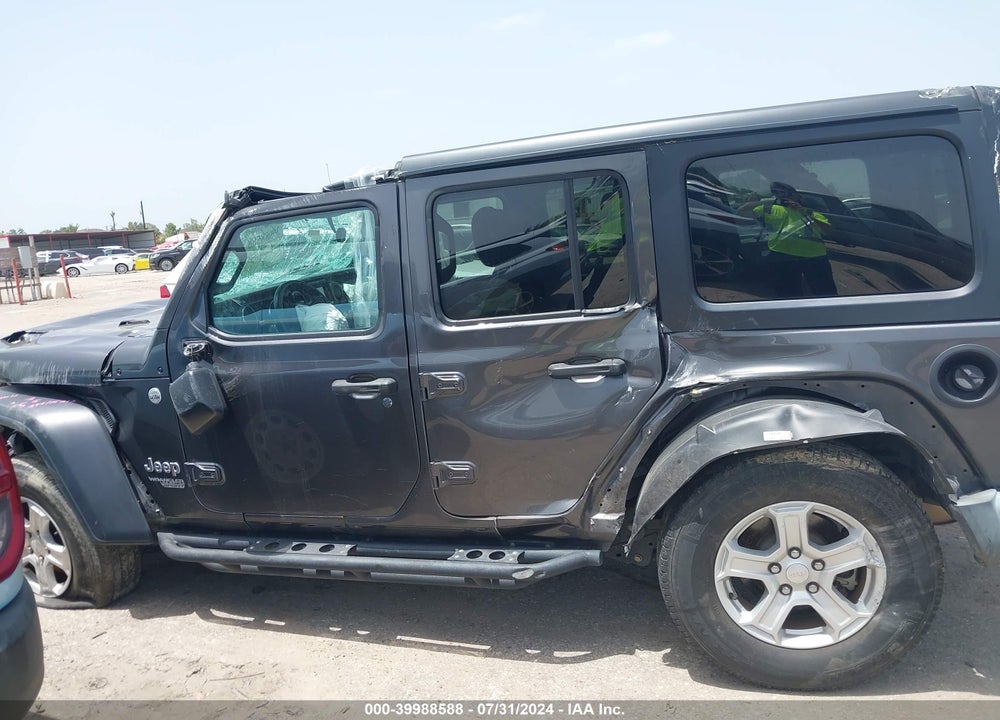 2019 JEEP WRANGLER UNLIMITED SPORT S 4X4 VIN: 1C4HJXDNXKW592540