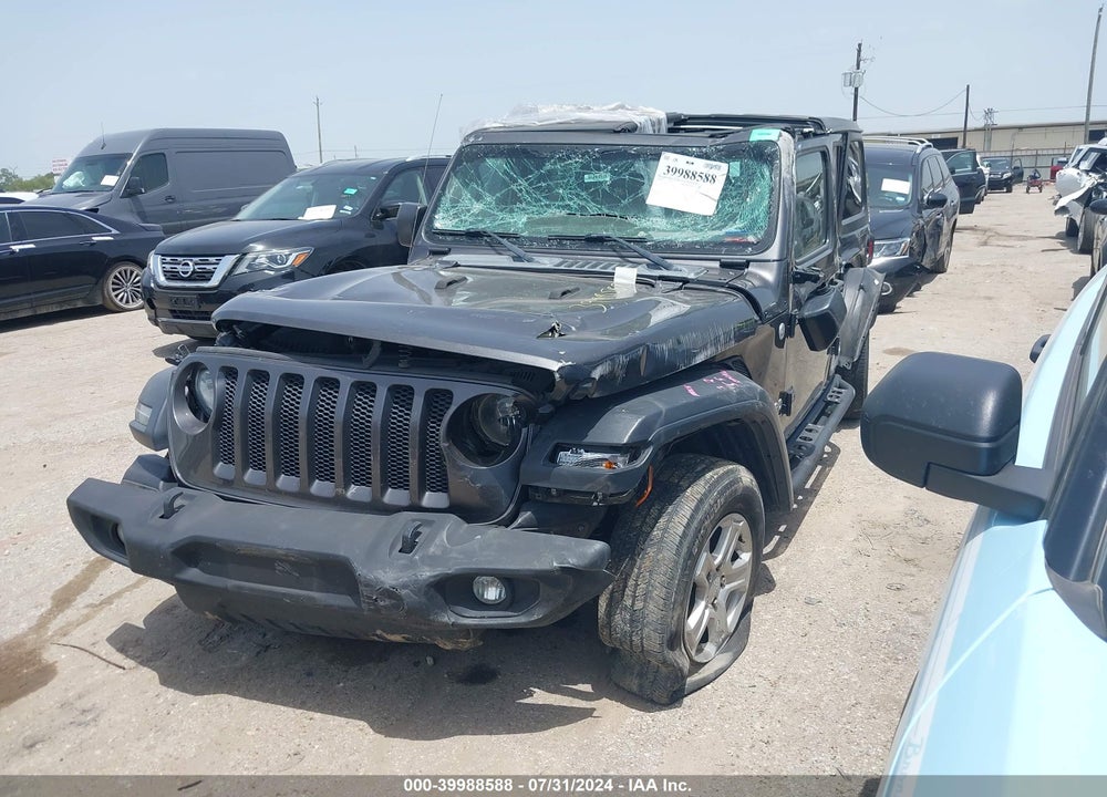 2019 JEEP WRANGLER UNLIMITED SPORT S 4X4 VIN: 1C4HJXDNXKW592540
