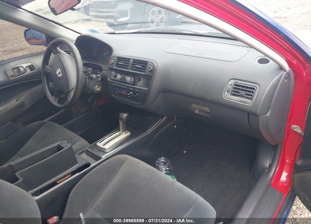 1996 HONDA CIVIC DX VIN: 2HGEJ6440TH110096