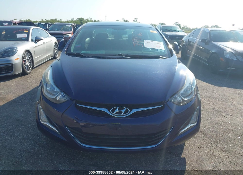 2014 HYUNDAI ELANTRA SE VIN: 5NPDH4AE4EH503083