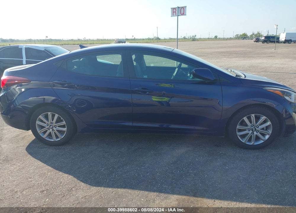 2014 HYUNDAI ELANTRA SE VIN: 5NPDH4AE4EH503083