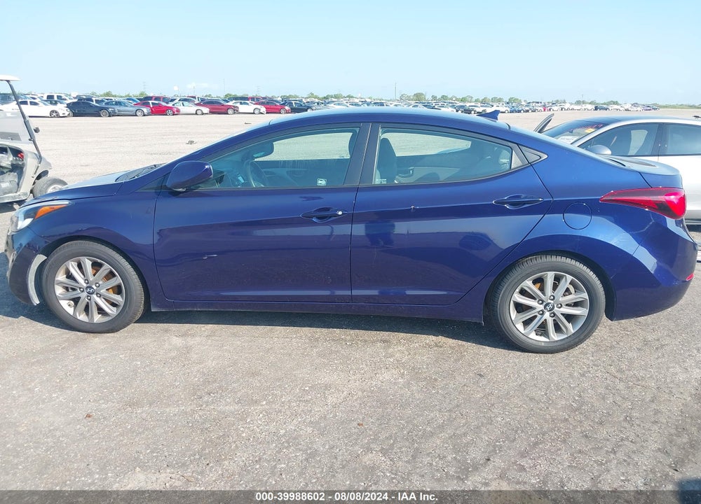 2014 HYUNDAI ELANTRA SE VIN: 5NPDH4AE4EH503083