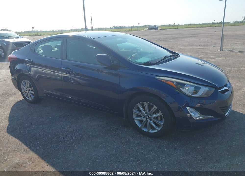 2014 HYUNDAI ELANTRA SE VIN: 5NPDH4AE4EH503083