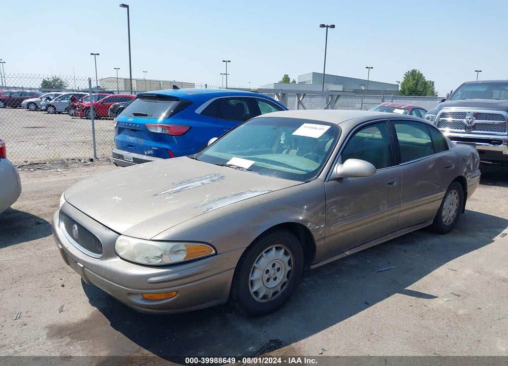 2001 BUICK LESABRE CUSTOM VIN: 1G4HP54K014142281