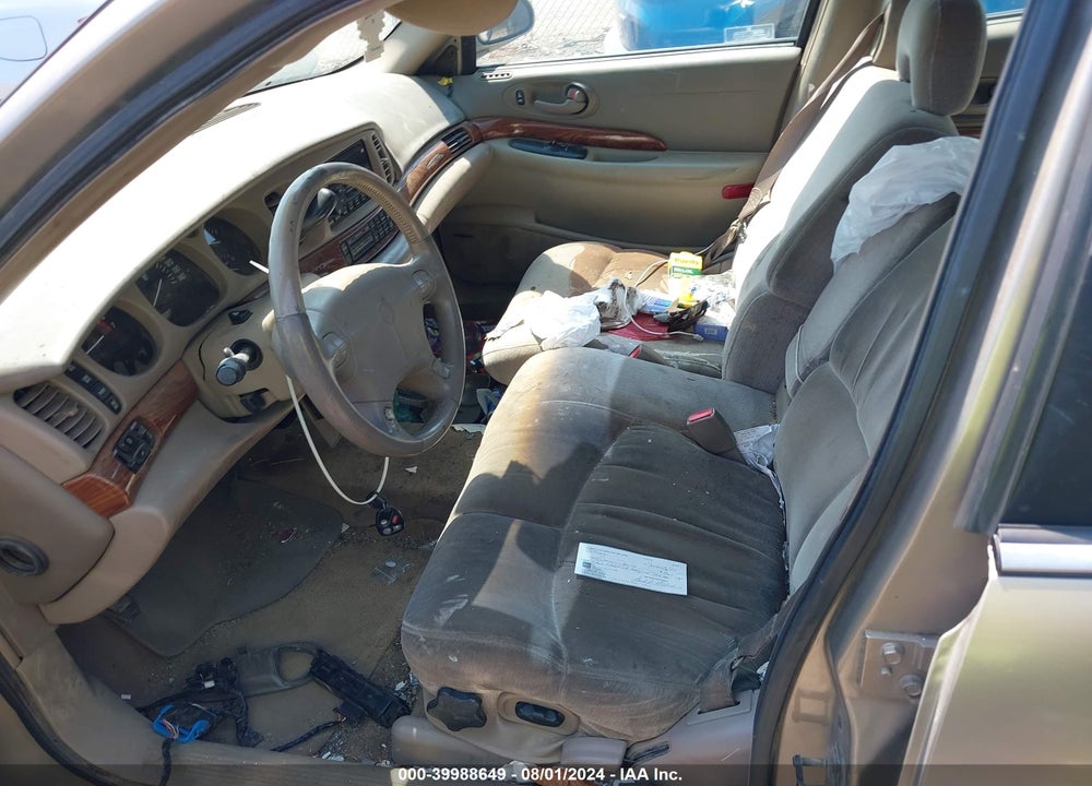 2001 BUICK LESABRE CUSTOM VIN: 1G4HP54K014142281