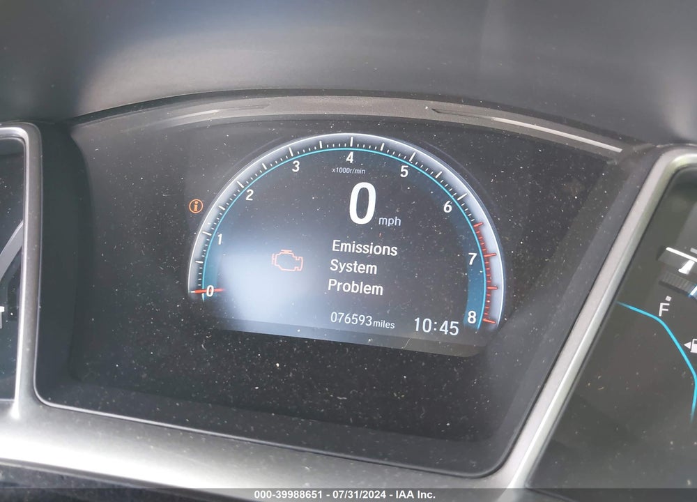 2018 HONDA CIVIC EX-T VIN: 19XFC1E34JE003440
