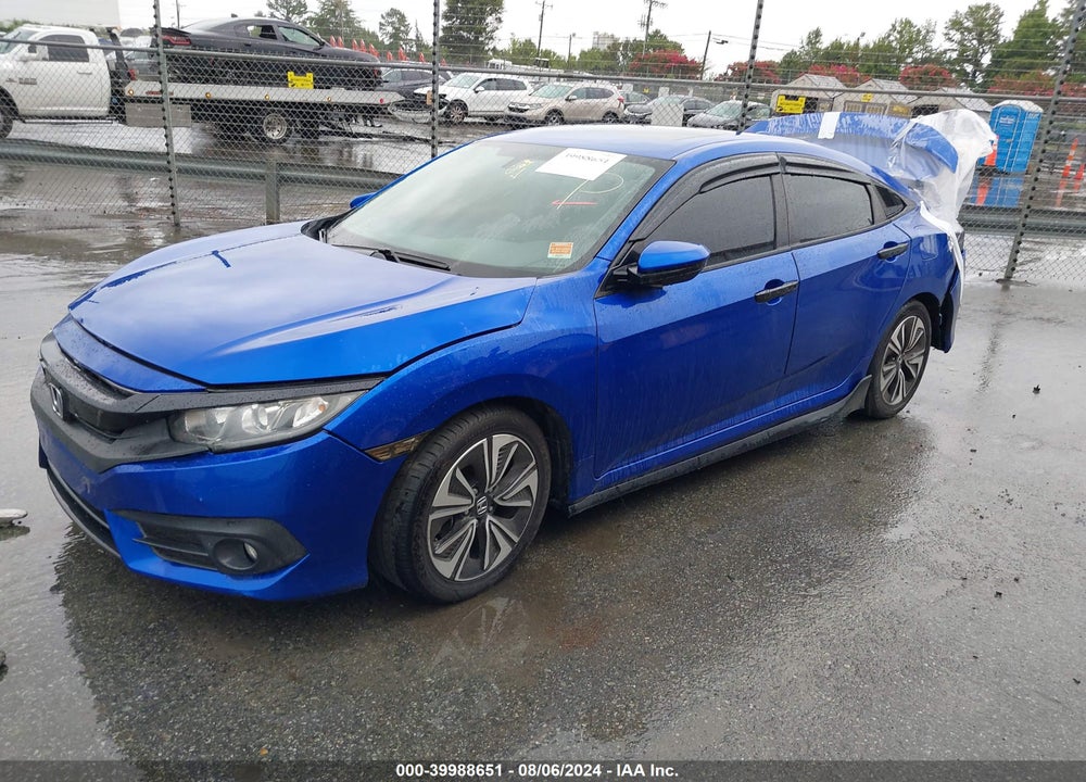2018 HONDA CIVIC EX-T VIN: 19XFC1E34JE003440