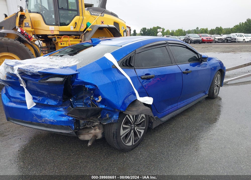 2018 HONDA CIVIC EX-T VIN: 19XFC1E34JE003440