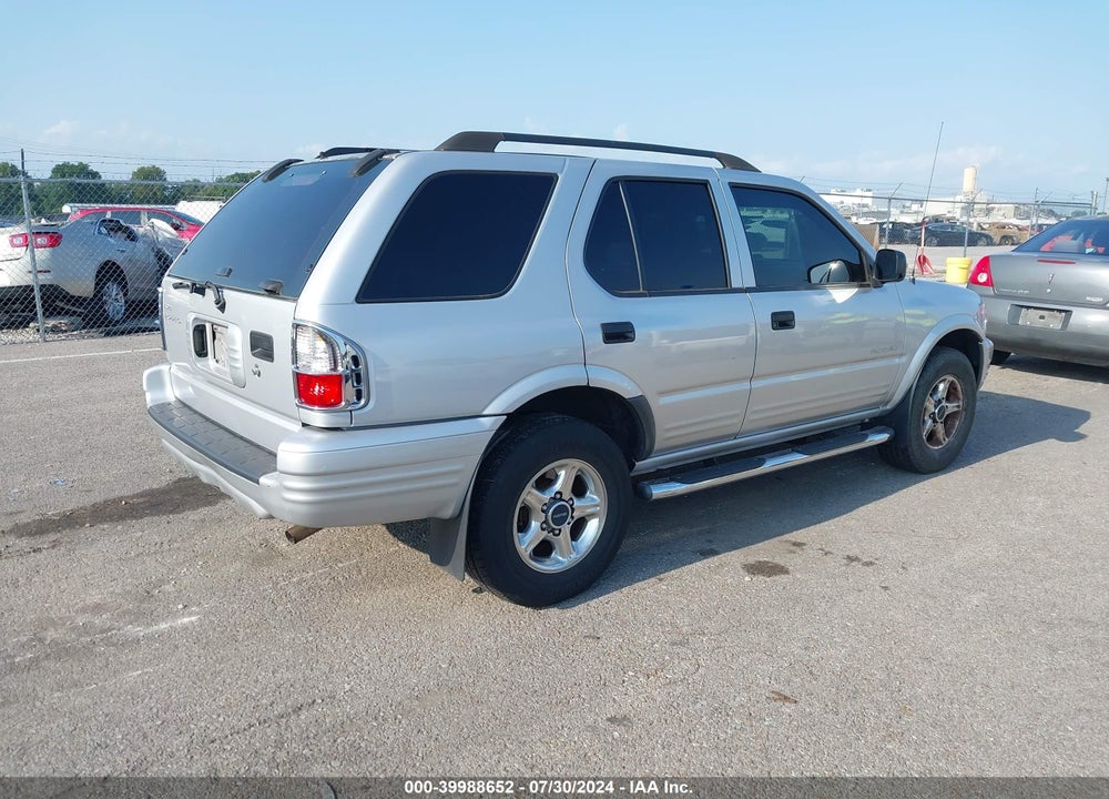 2003 ISUZU RODEO S 3.2L V6 VIN: 4S2DM58W134309716