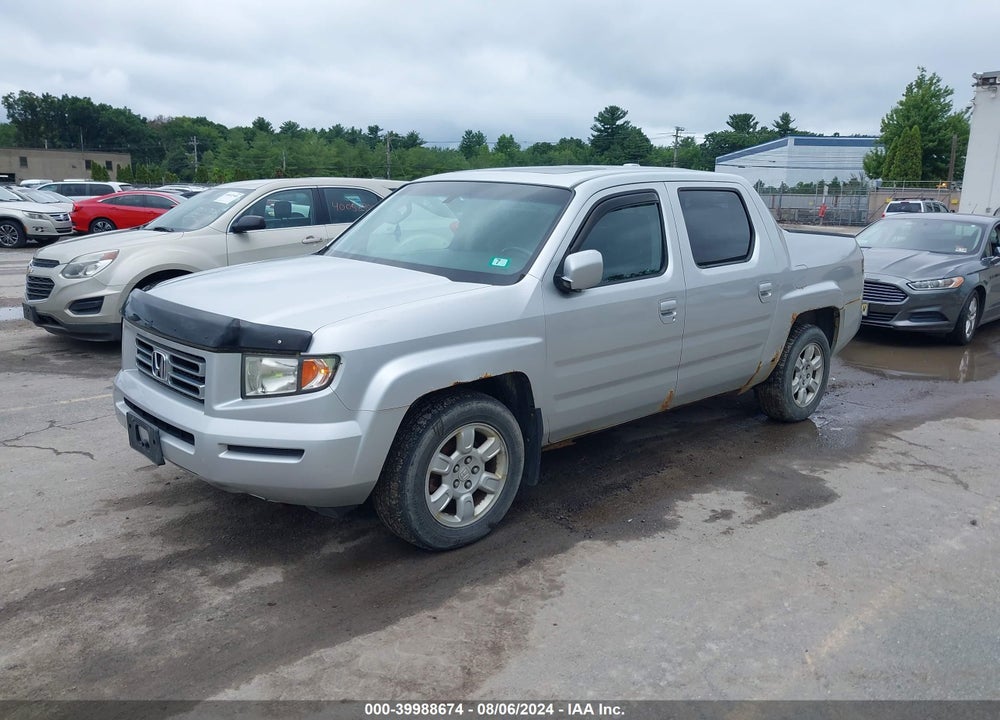 2006 HONDA RIDGELINE RTL VIN: 2HJYK16566H518216