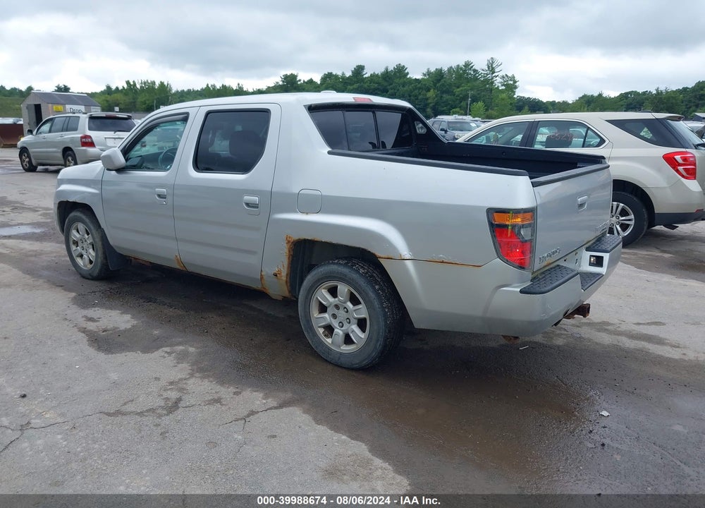 2006 HONDA RIDGELINE RTL VIN: 2HJYK16566H518216
