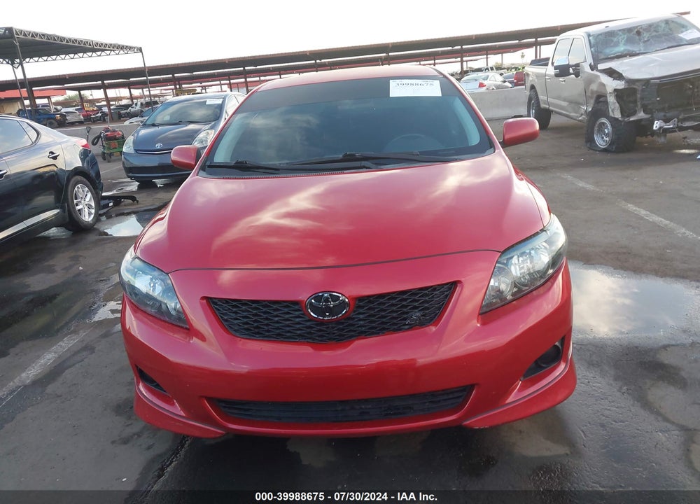 2009 TOYOTA COROLLA S VIN: 1NXBU40E19Z118978