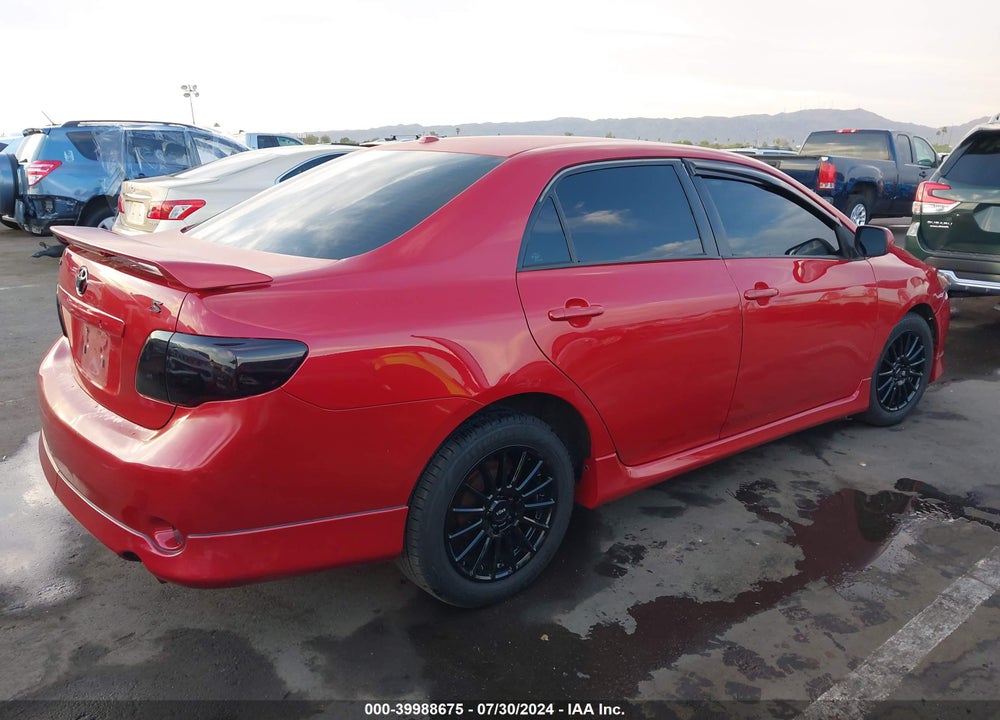 2009 TOYOTA COROLLA S VIN: 1NXBU40E19Z118978