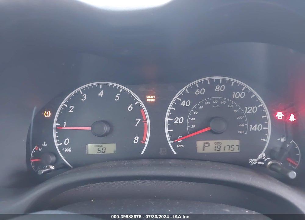 2009 TOYOTA COROLLA S VIN: 1NXBU40E19Z118978