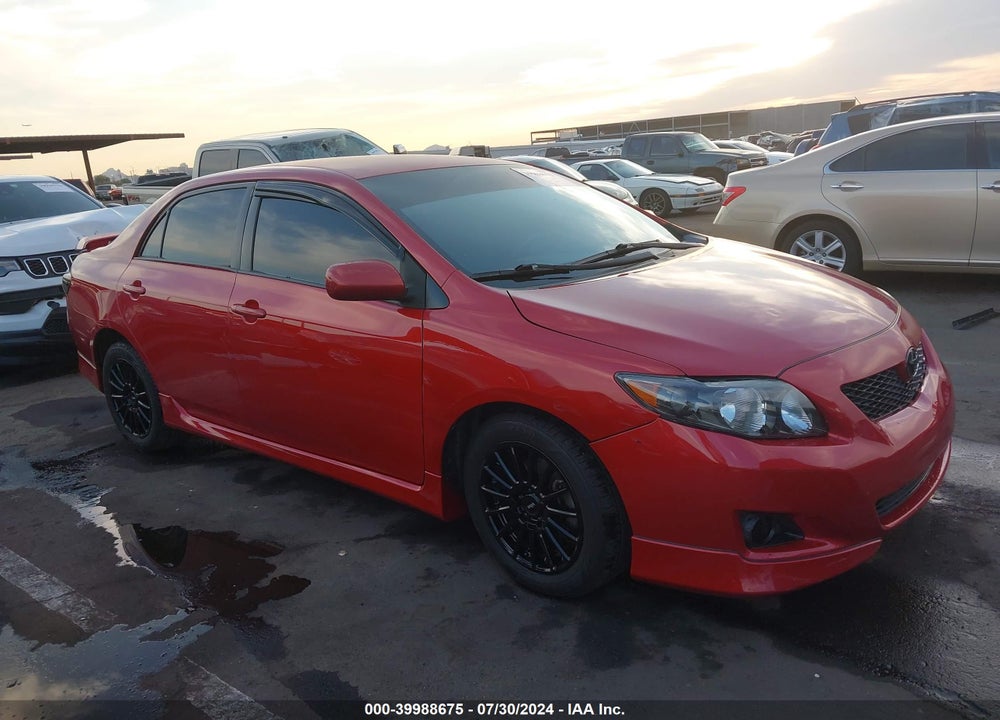 2009 TOYOTA COROLLA S VIN: 1NXBU40E19Z118978