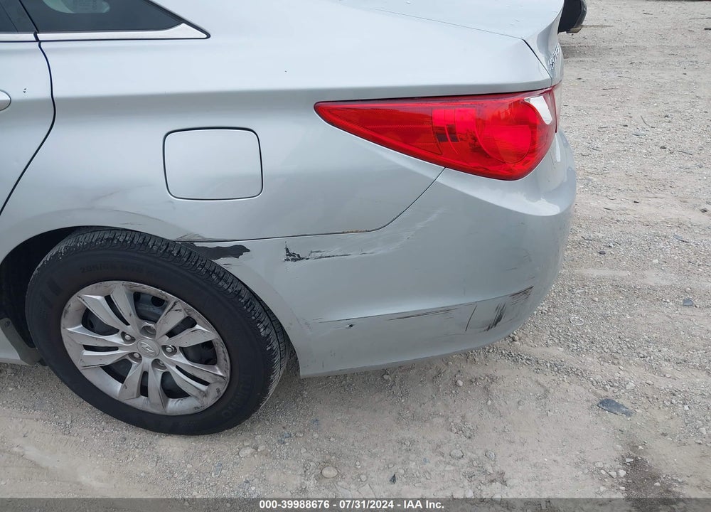 2012 HYUNDAI SONATA GLS VIN: 5NPEB4AC9CH309845