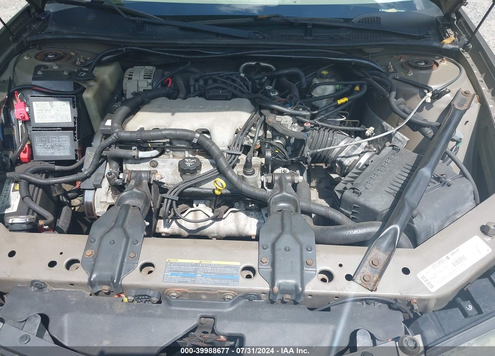 2003 CHEVROLET IMPALA VIN: 2G1WF52EX39310349