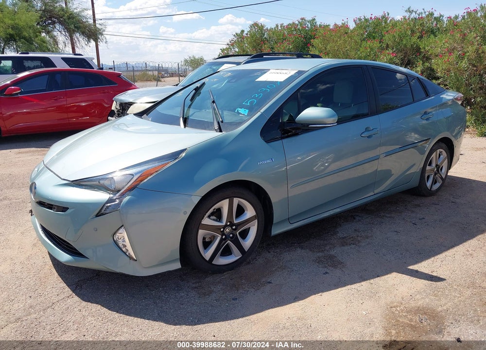 2017 TOYOTA PRIUS VIN: JTDKARFU6H3539074