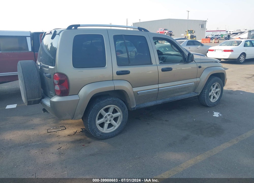 2006 JEEP LIBERTY LIMITED EDITION VIN: 1J4GL58K46W111725