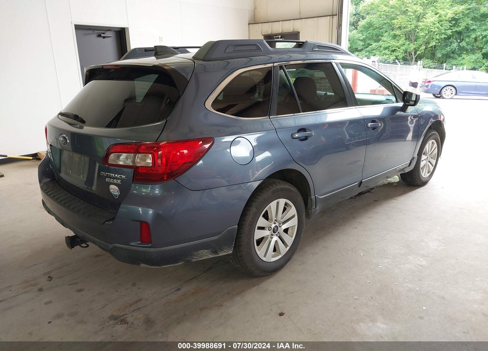 2017 SUBARU OUTBACK 2.5I PREMIUM VIN: 4S4BSACC2H3346412