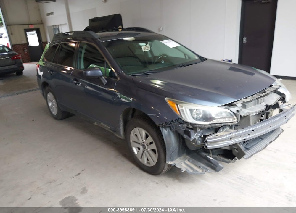 2017 SUBARU OUTBACK 2.5I PREMIUM VIN: 4S4BSACC2H3346412
