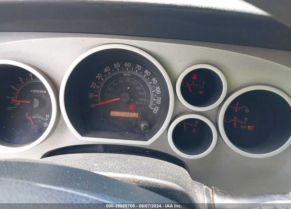 2007 TOYOTA TUNDRA SR5 5.7L V8 VIN: 5TFDV54157X029658