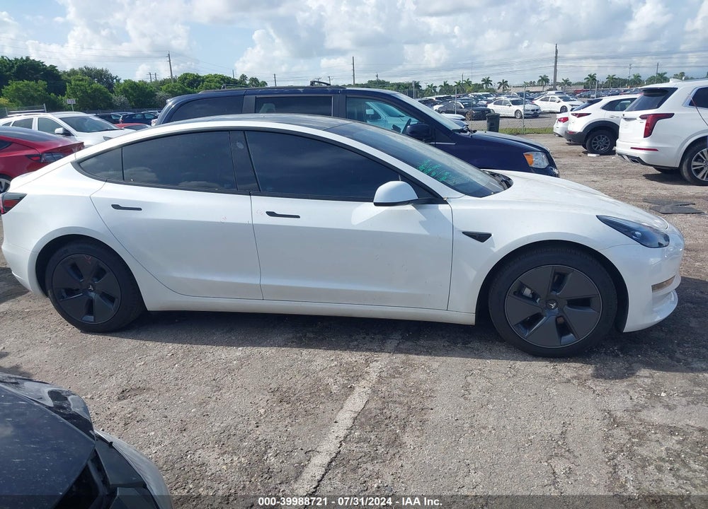 2023 TESLA MODEL 3 REAR-WHEEL DRIVE VIN: 5YJ3E1EA5PF698655