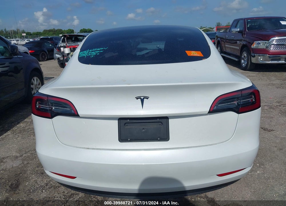2023 TESLA MODEL 3 REAR-WHEEL DRIVE VIN: 5YJ3E1EA5PF698655
