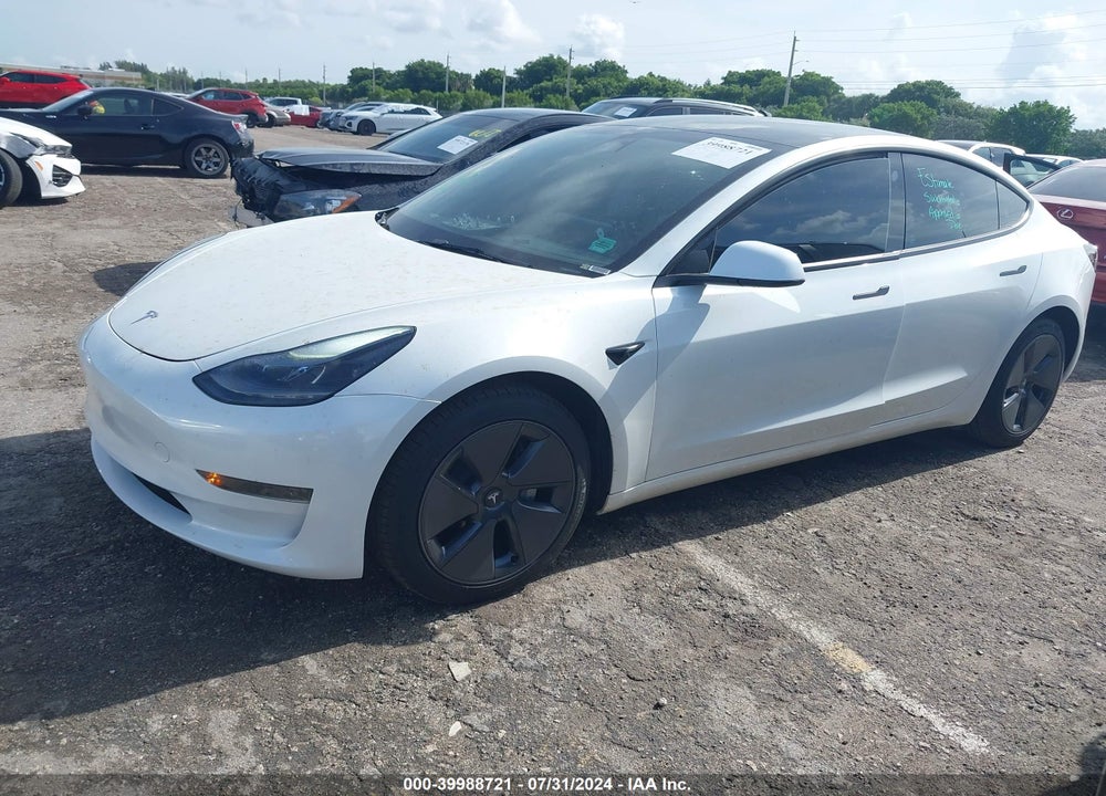 2023 TESLA MODEL 3 REAR-WHEEL DRIVE VIN: 5YJ3E1EA5PF698655