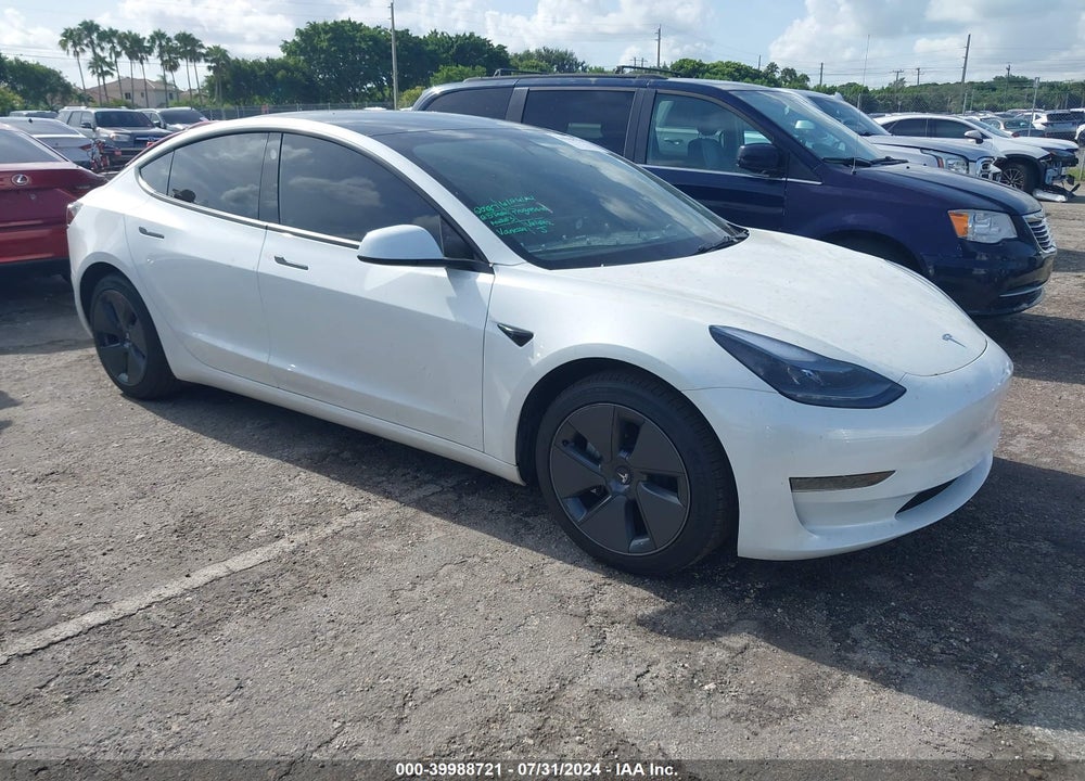 2023 TESLA MODEL 3 REAR-WHEEL DRIVE VIN: 5YJ3E1EA5PF698655