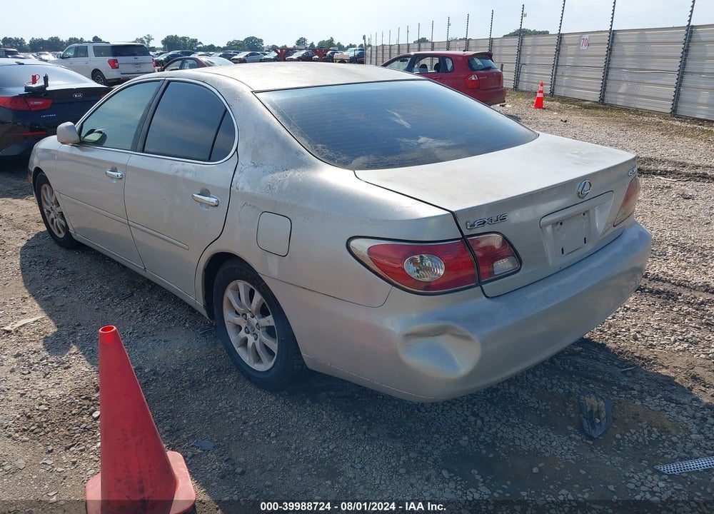 2003 LEXUS ES 300 VIN: JTHBF30G036020058