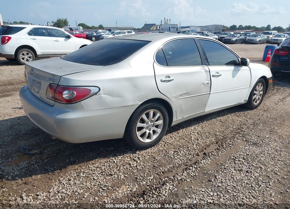2003 LEXUS ES 300 VIN: JTHBF30G036020058