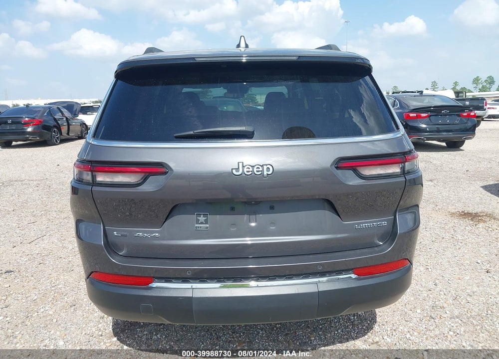 2021 CHEROKEE JEEP GRAND  L LIMITED 4X4 VIN: 1C4RJKBG3M8168782