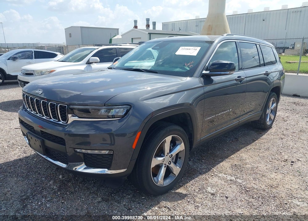 2021 CHEROKEE JEEP GRAND  L LIMITED 4X4 VIN: 1C4RJKBG3M8168782